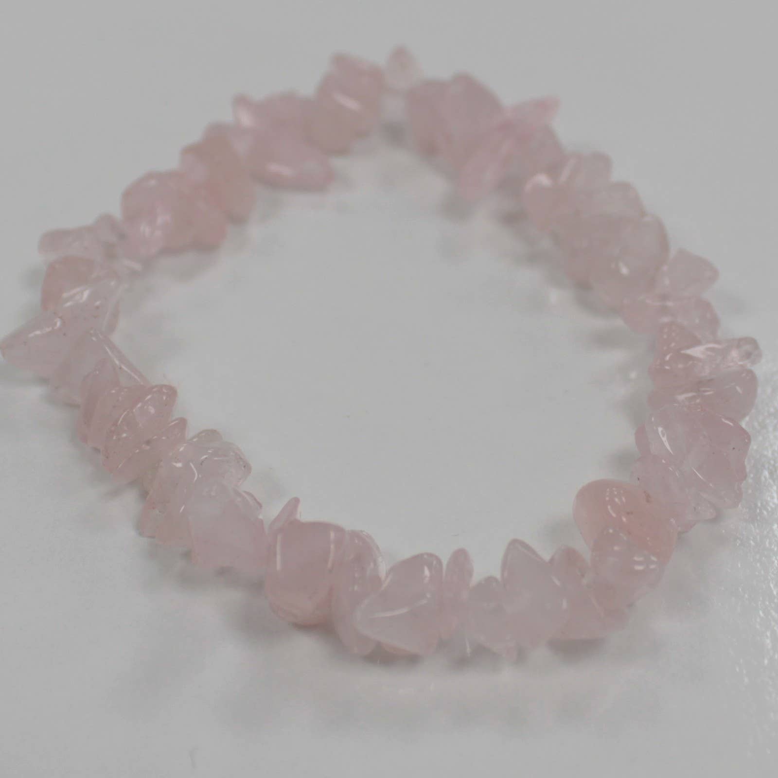 Ancient Wisdom - Wholesale Beaded Bracelet - Chipstone Bracelet - Rose Quartz1