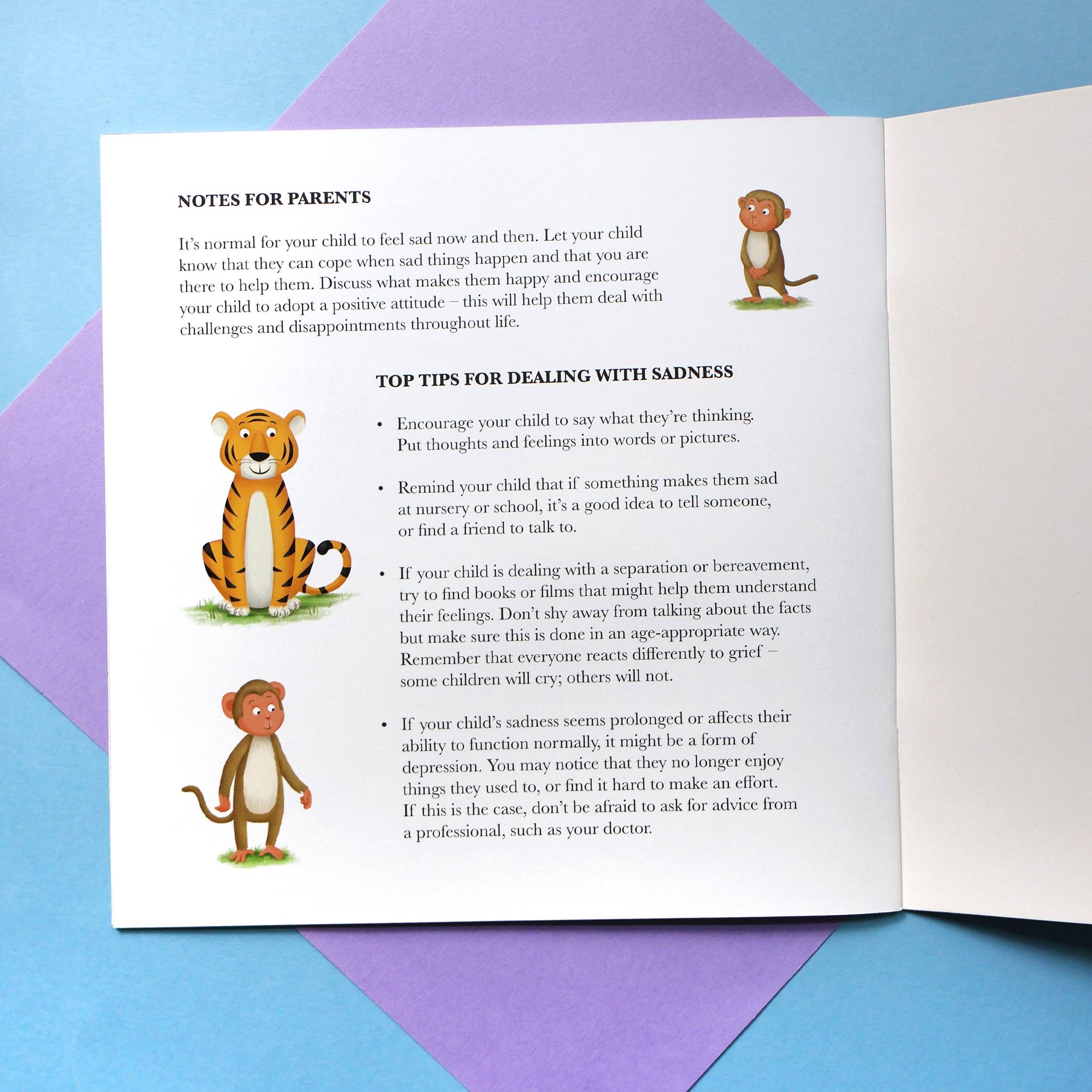 Robert Frederick Ltd - Venta al por mayor Libro de preescolar (3-5 años) - When Monkey Feels Sad - Libro de bolsillo infantil Me and My Feelings4