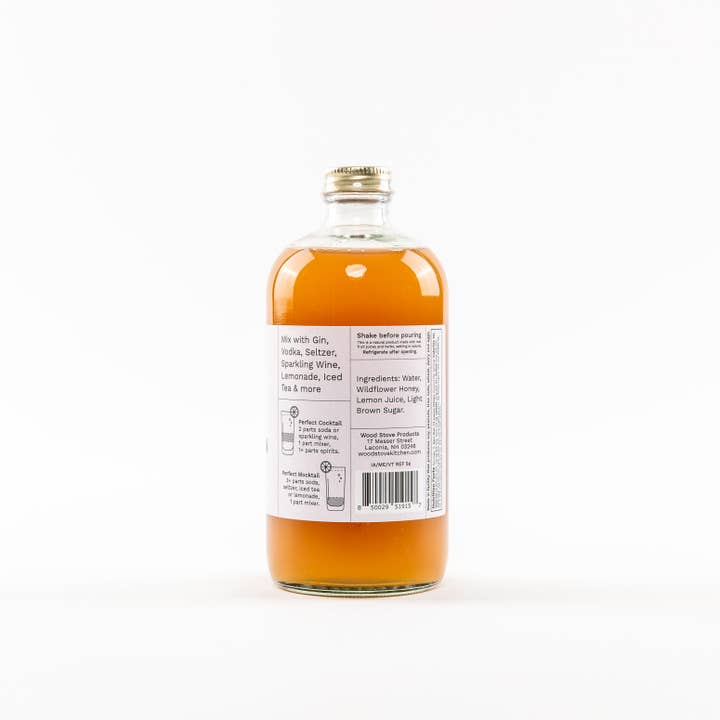 Wood Stove Kitchen - Wholesale Cocktail Mix/Syrup - Bee's Knees Cocktail and Mocktail Mixer, 16 fl oz1