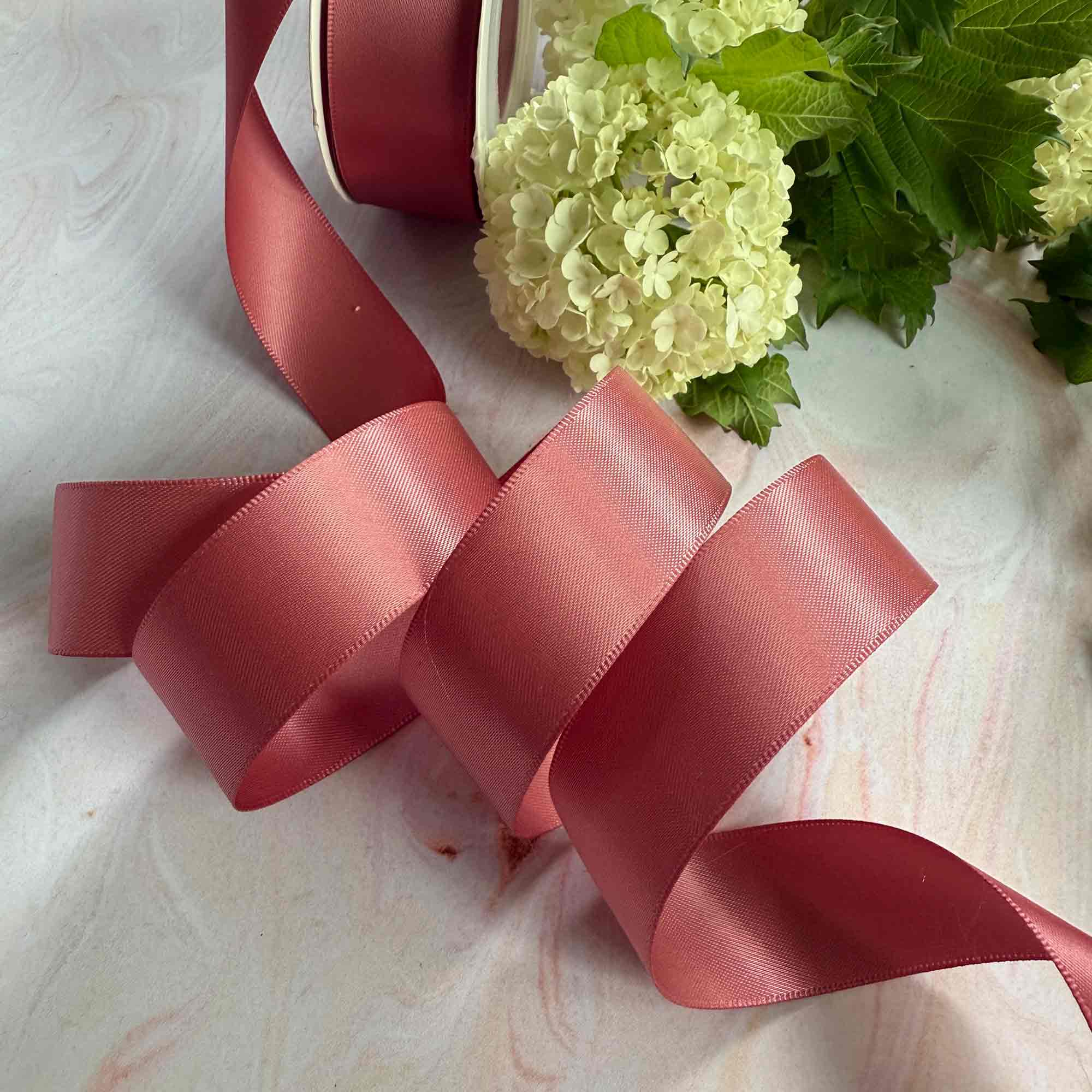 Imaginediy - Wholesale Ribbon - Gift Wrapping - Cinnamon Blush Satin Ribbon in various width rolls2