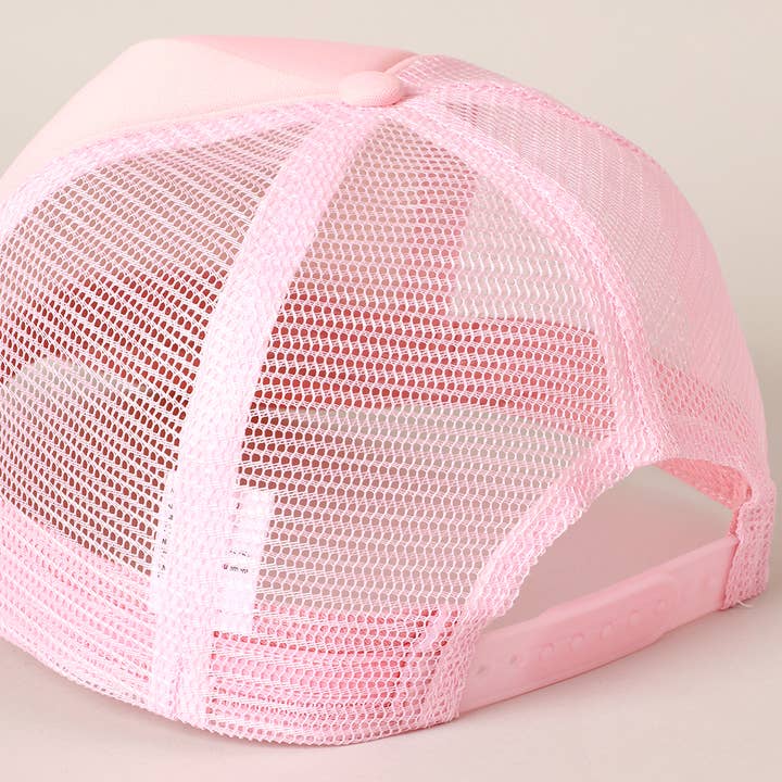 Fashion City – Engroshandel Trucker hat - Dame – Glitter SALTY trykt skum Trucker Hat13