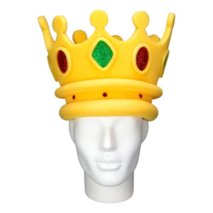 Mardi Gras Crown for wholesale by Foam Party Hats