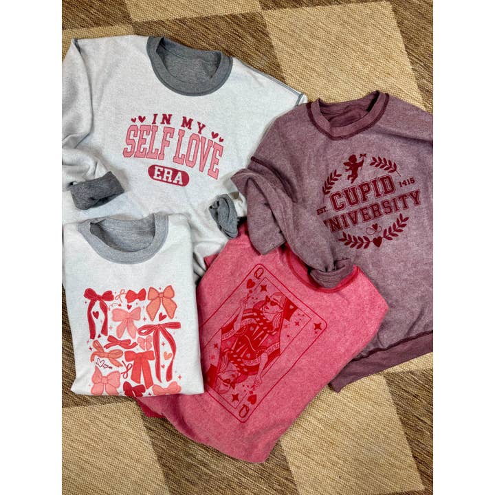 Felpa di San Valentino Inside Out | Stampa a Sublimazione per la vendita all'ingrosso da parte di Knox + Nell