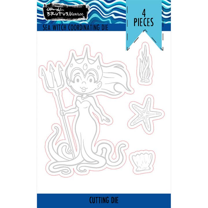 Sea Witch Coordinating Dies for wholesale by Brutus Monroe LLC