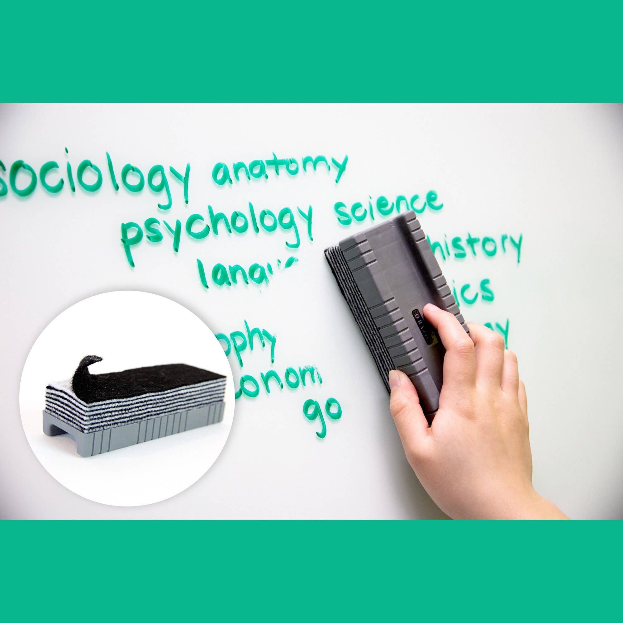 Luna Office Supply -  Everyday Essential – Engroshandel Viskelæder – Peel-Away Whiteboard Viskelæder0