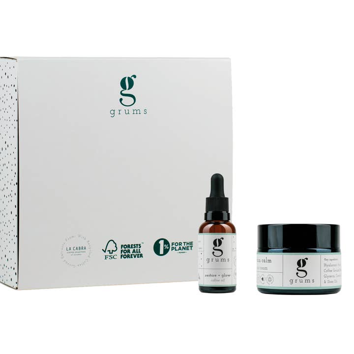 Il Kit Hydra Glow – Set Regalo Crema al Caffè Idratante & Olio e ulteriori Risultati per kit caffè all'ingrosso. Resi gratuiti e termini di pagamento a 60 giorni su Faire in tendenza su Faire.