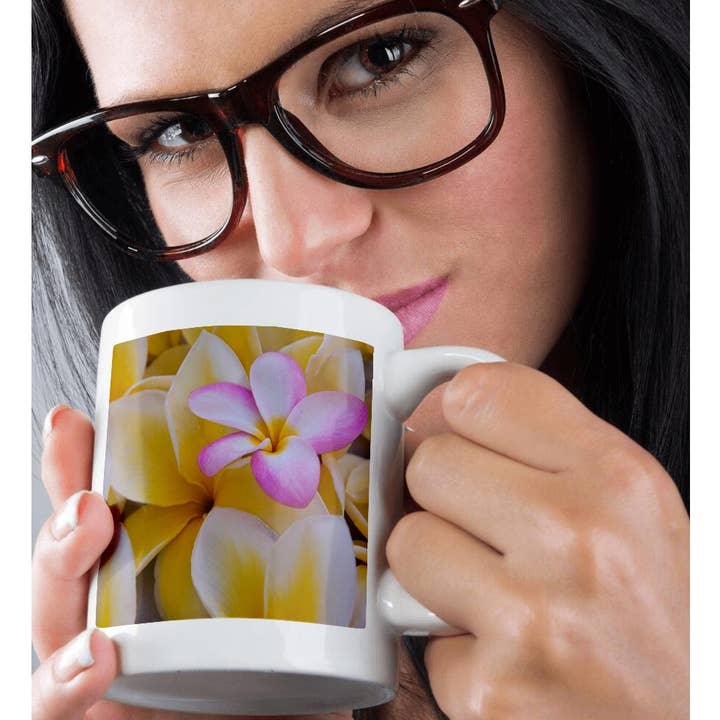 3dRose - Wholesale Coffee Mug - 3dRose, USA, Hawaii, Oahu, Plumeria flowers blooming, Mug9
