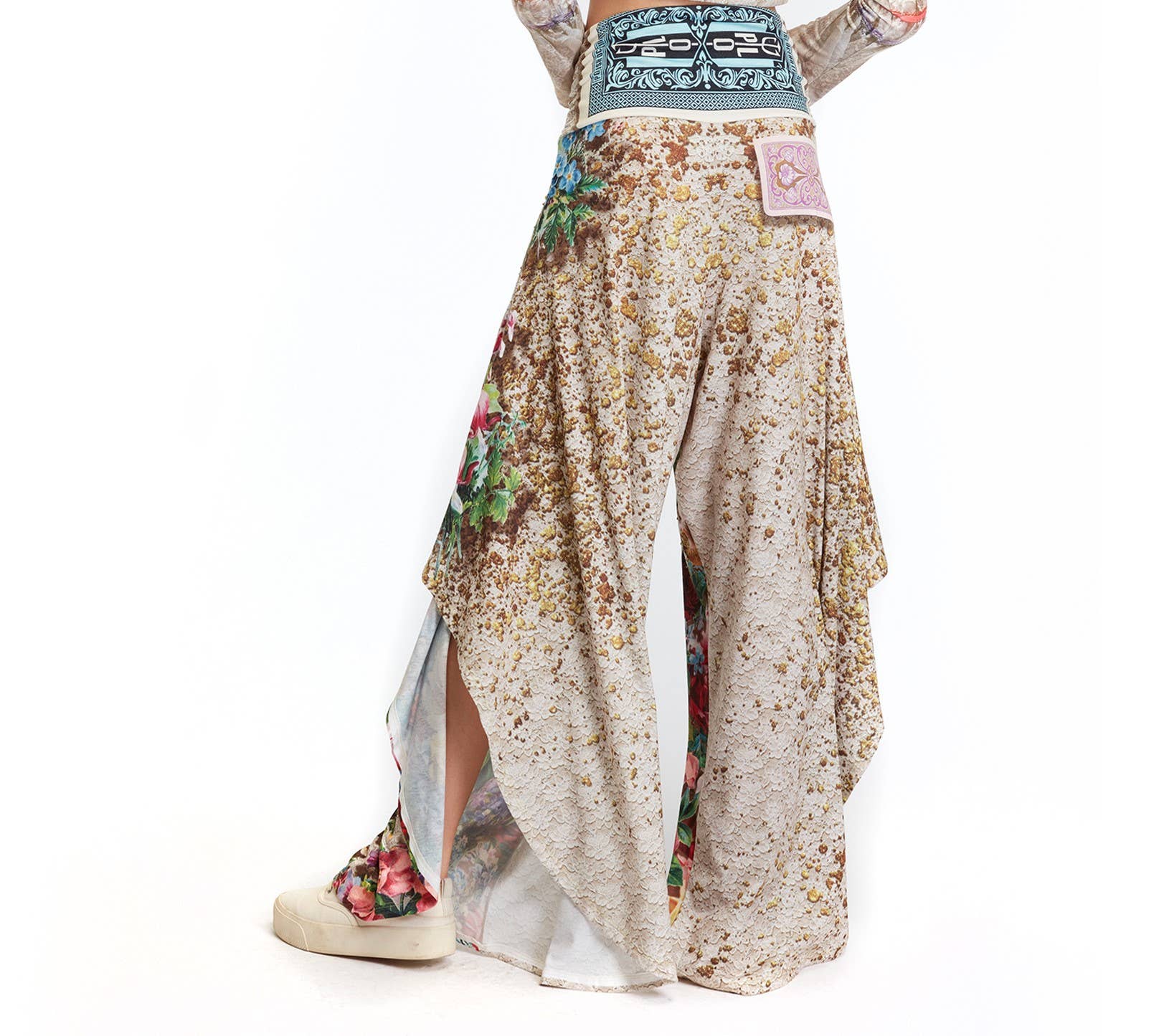 IPNG Design - Wholesale Pants - Women's - Summer Pants Drape - Fortune In Flowerland2