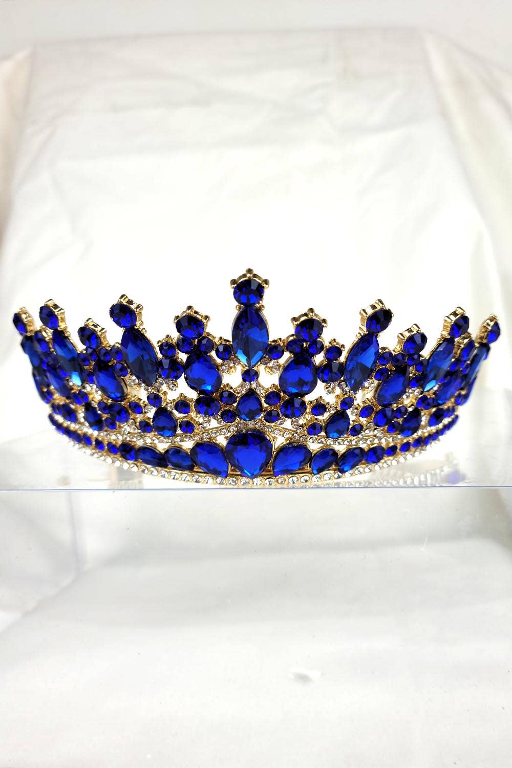 Chicas - Wholesale Tiara - Women's - One Size Fits All Tiara With Jewels HT93232