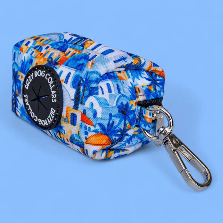 Dizzy Dog Collars - Wholesale Pet poo bag dispenser - Mediterranean Magic Waste Bag Holder1