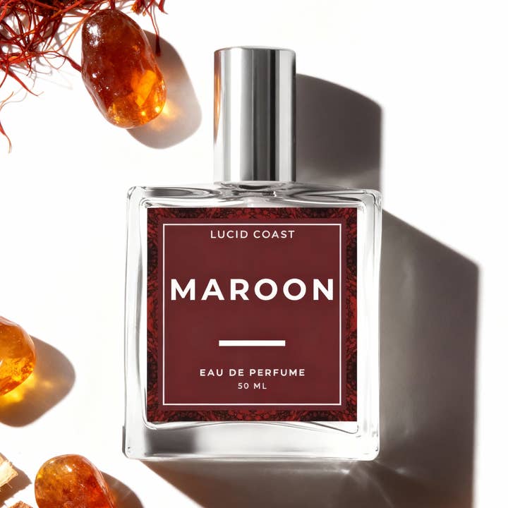 Maroon Eau De Parfum for wholesale by Lucid Coast | Scented Candles and Perfume