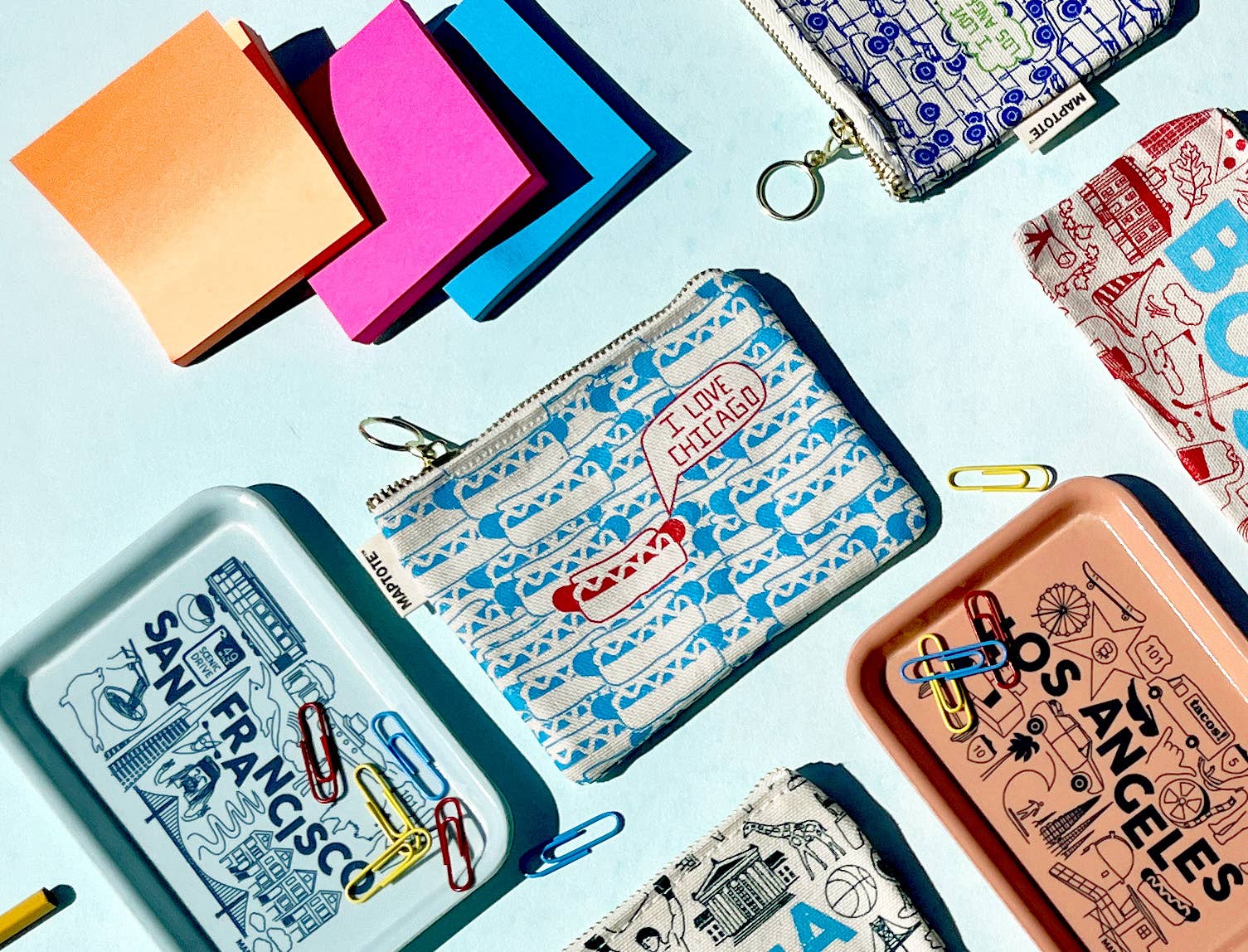 Maptote - Wholesale Coin Purse - Women's - Chicago Coin Pouch2