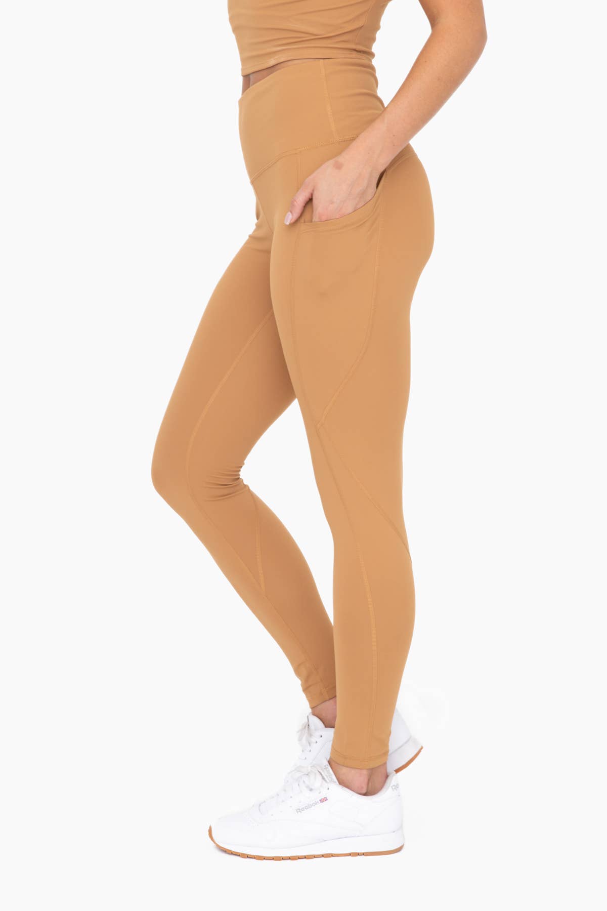 Mono B - Vente Legging de sport/d'intérieur – femme - Jambières essentielles à taille haute1