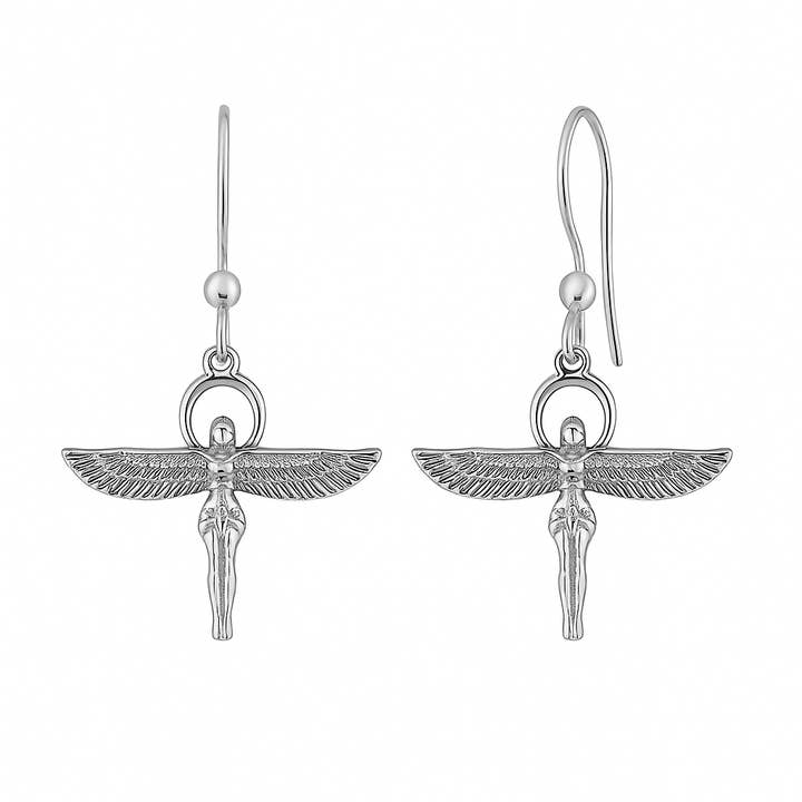 B.O. Crochet Déesse Mout Egypte Argent Rhodié 925 pour la vente par TALISMAN JEWELLERY (D&Fidanverdi, S.L.)