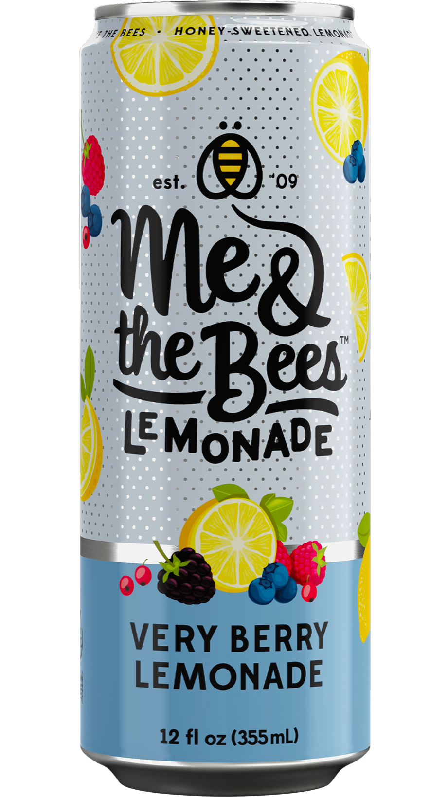 Me & the Bees Lemonade - Wholesale Fruit Juice - Very Berry Lemonade (12 count case)1