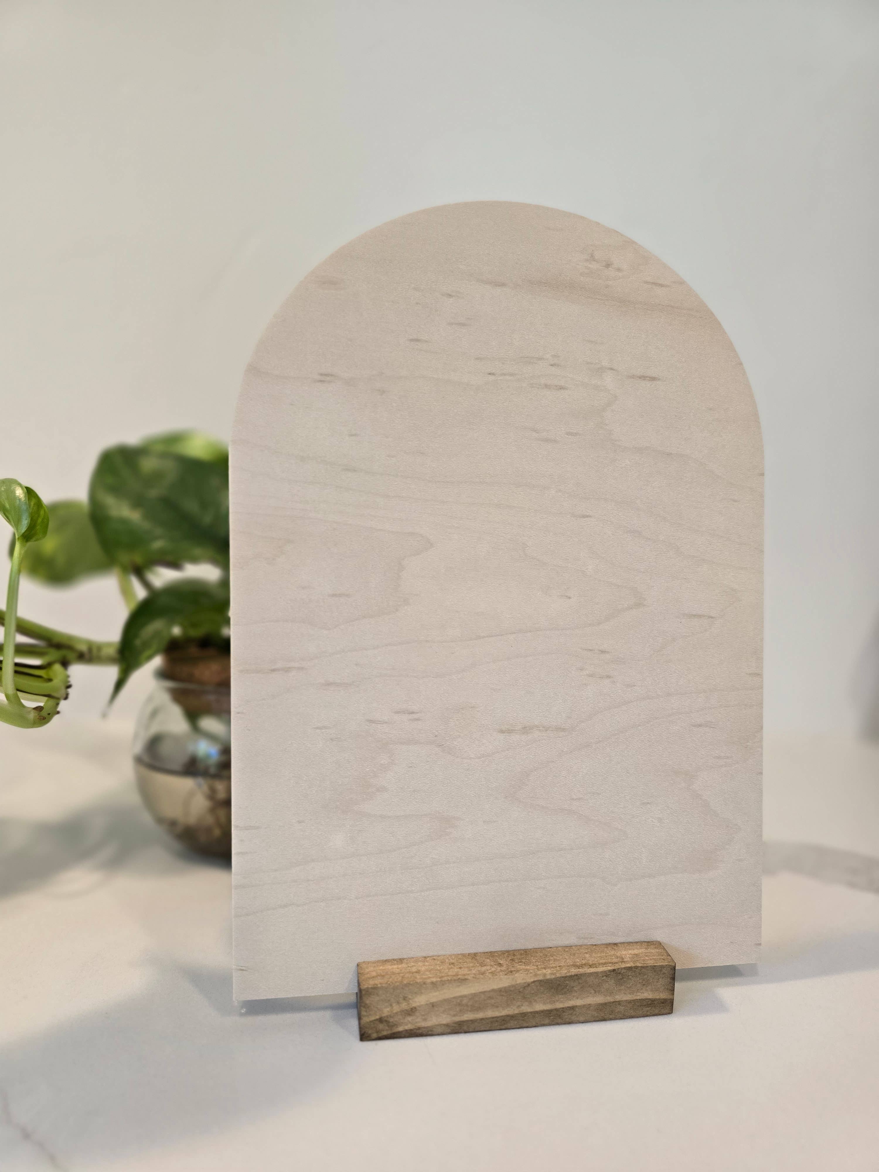 The 19th Collective - Vente Art mural en bois - Base en bois pour panneaux d'arche - Base SEULEMENT4