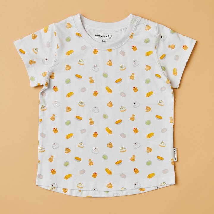 Dorveille - Wholesale Screen Printed T-Shirt - Kids - Dumpling Kids Tee - Dim Sum T-shirt for Babies & Kids2