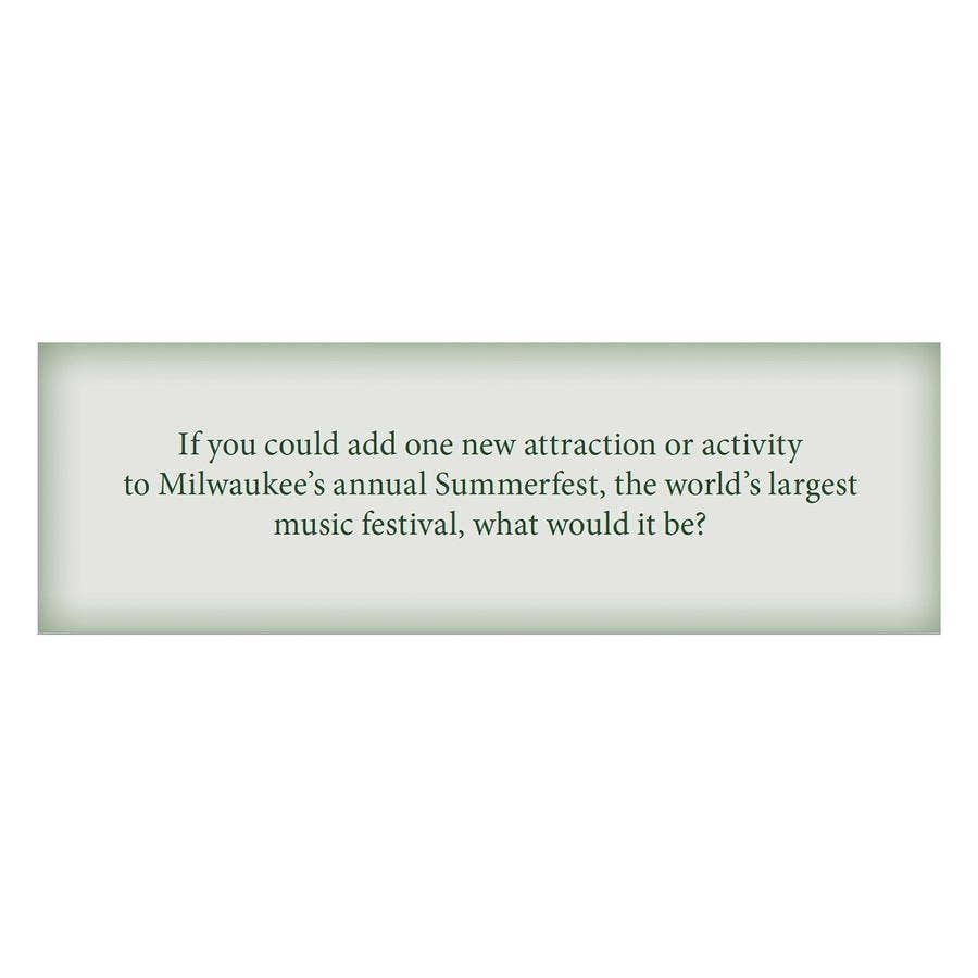 William Randall Publishing - Wholesale Card Game - Wisconsin Chat Pack Conversation Starter Card Game4