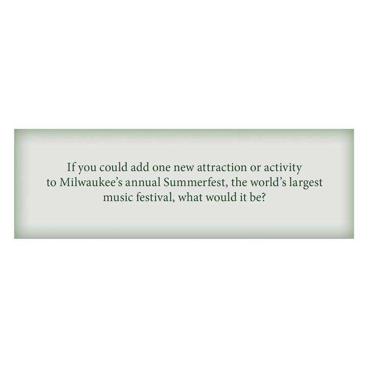 William Randall Publishing - Wholesale Card Game - Wisconsin Chat Pack Conversation Starter Card Game4