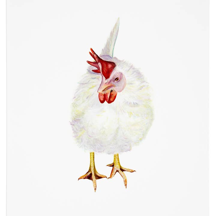 Chicken Art Print for wholesale by J6R6