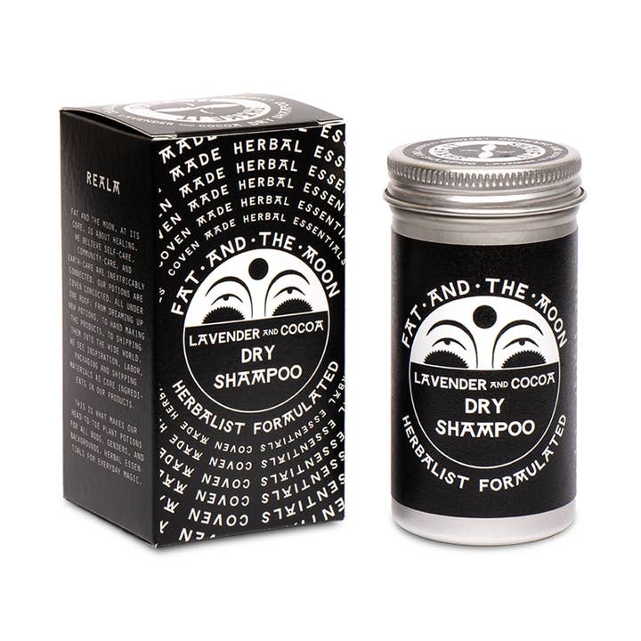 Lavender and Cocoa Dry Shampoo for wholesale by Fat and the Moon