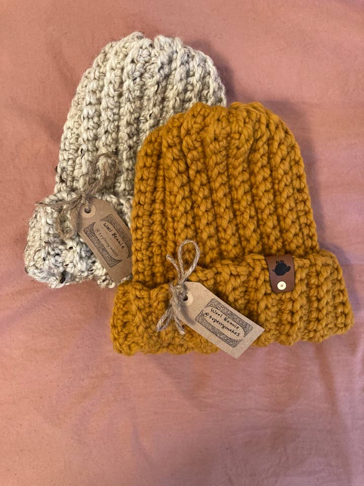 Bonnet en laine pour adulte pour la vente par Trperrymakes