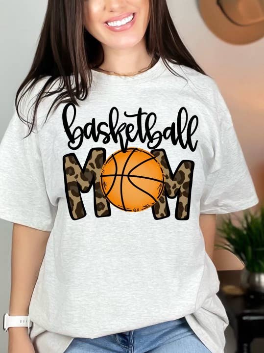 Basketball Mom (Gildan T-shirt) for wholesale by 1/2 Penny Wholesale