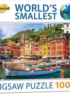 World's Smallest: Portofino - 1000 piece puzzle for wholesale by Cheatwell Games
