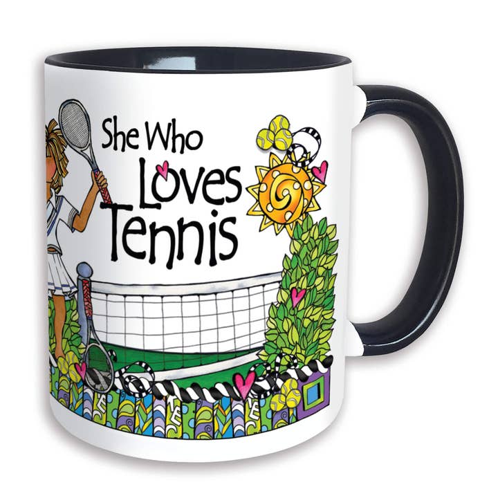 Suzy Toronto Wholesale - Wholesale Coffee Mug - Tennis Ceramic Mug