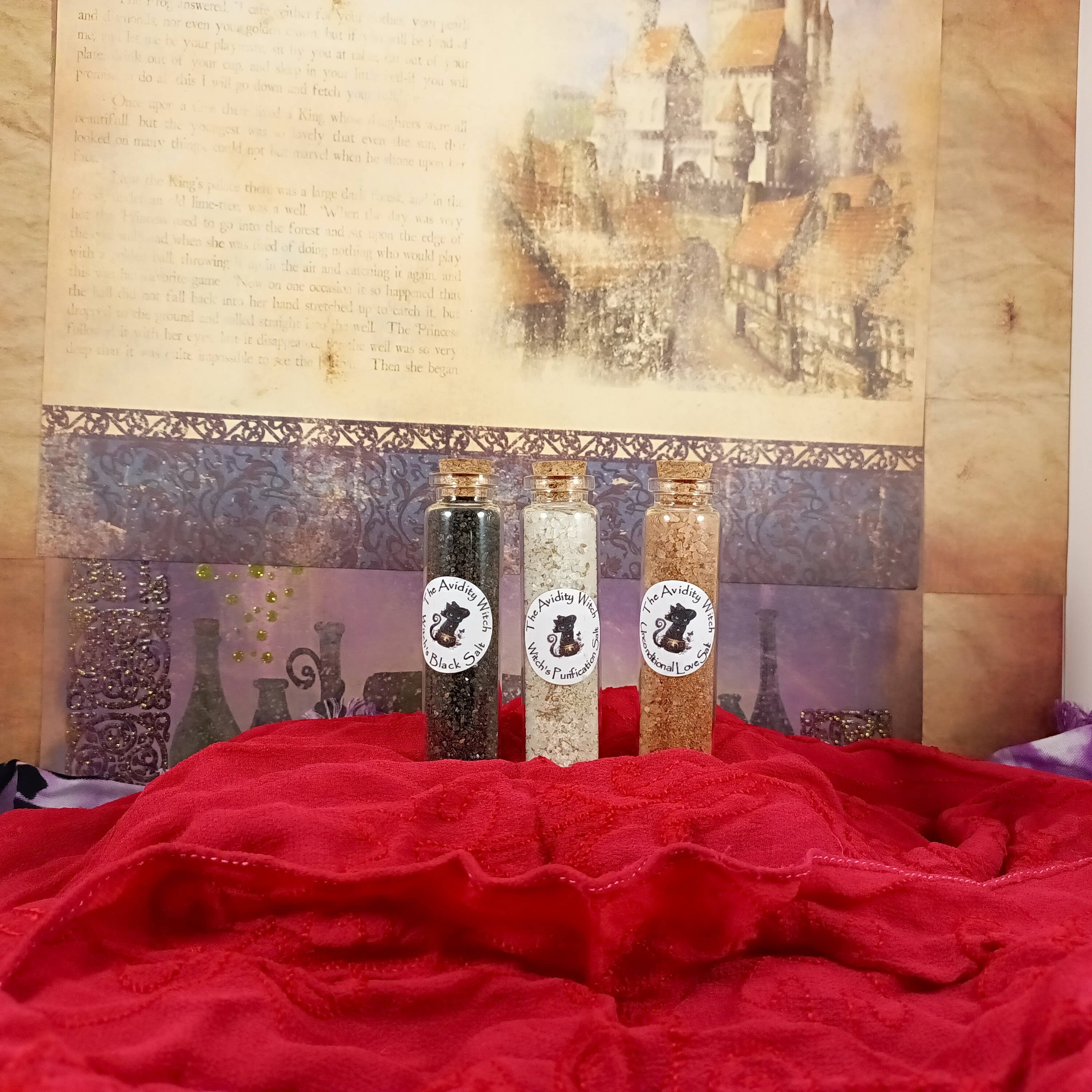 The Avidity Witch - Wholesale Meditation Supplies - Witch Salt Set2