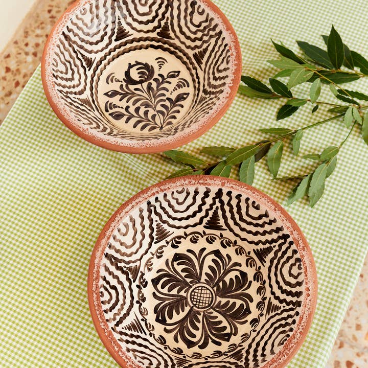 Eturel Madrid - Wholesale Decorative Plate/Dish/Bowl - Granada-style black basins