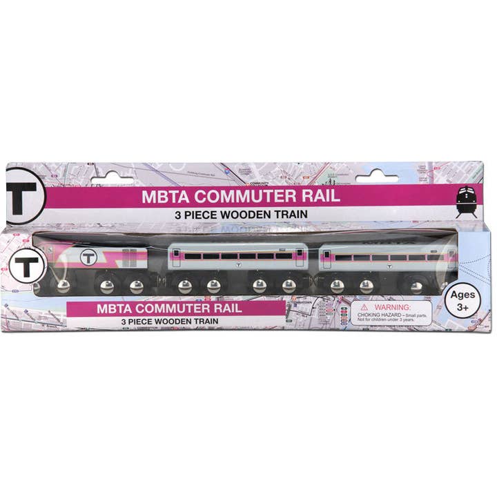 MBTAgifts - Wholesale Toy Car/Truck - Kids - Boston MBTA Commuter Rail Wooden Toy Train1