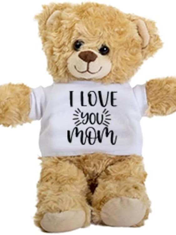 I Love You Mom Teddy Bear for wholesale by CustomHappy