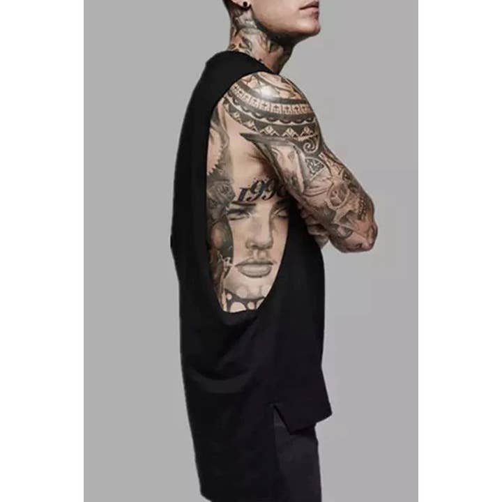 Paperdoll - Wholesale Tank top – Men's - Gym Fitness Workout Cotton Sleeveless Shirt1