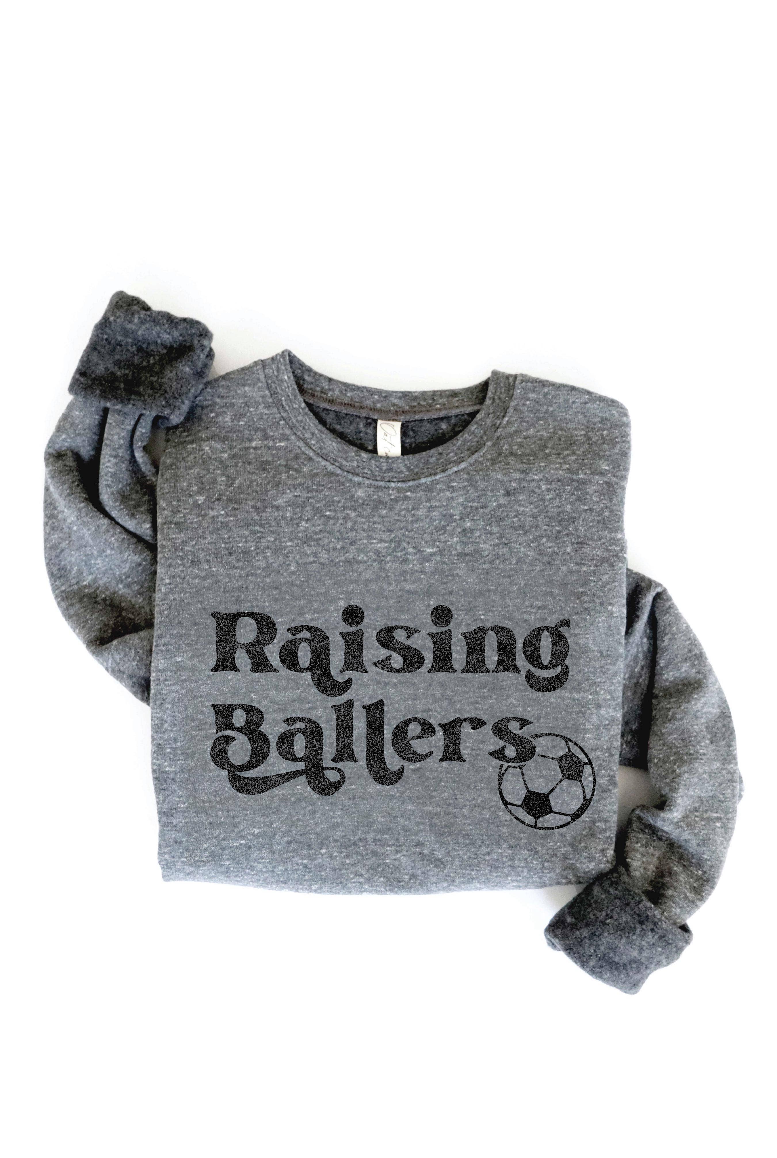OAT COLLECTIVE - Wholesale Graphic Sweatshirt - Women's - RAISING BALLERS SOCCER Graphic Sweatshirt9
