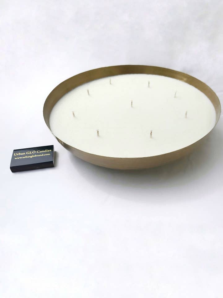 Bol à bougie Night GLŌ de 48 oz - Citronnelle, mangue... pour la vente par Urban GLŌ