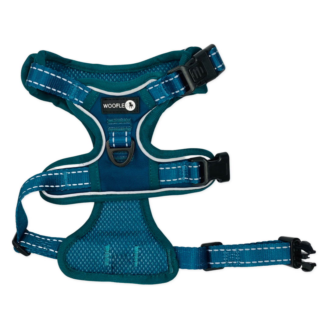 Woofles - Wholesale Pet Harness - Dog - Endurance Dog Harness - Deep Teal1