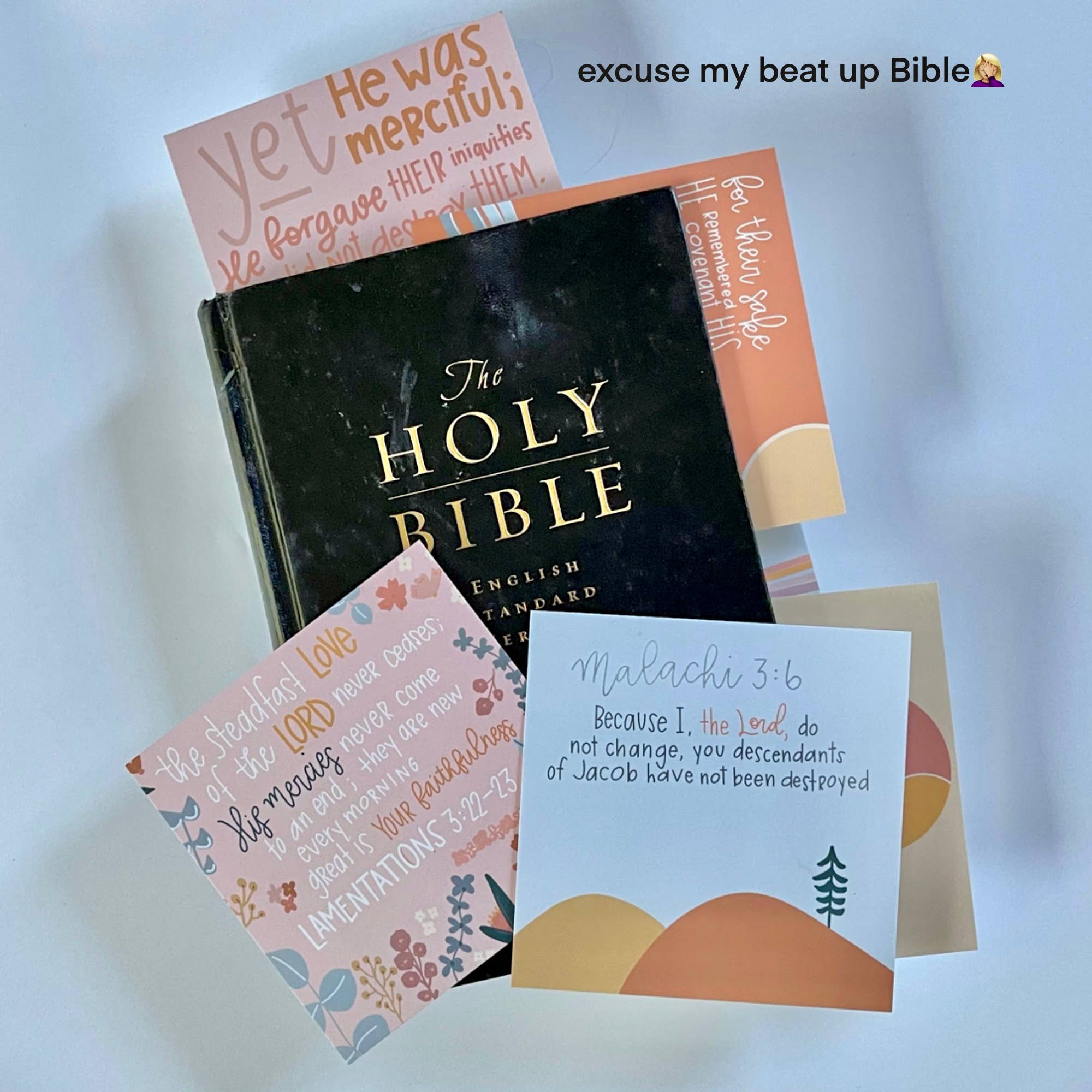 swaygirls - Wholesale Religious Card - Scripture Cards | Lamentations 3:22-23 | Prayer Cards13