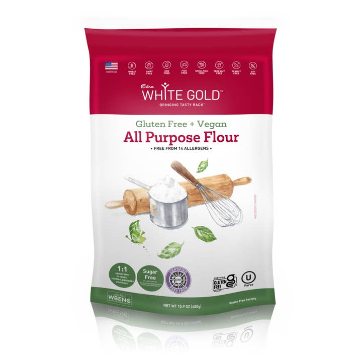 Extra White Gold - Gluten Free All Purpose flour and other Purchase Wholesale pastry flour. Free Returns & Net 60 Terms on Faire trending on Faire.