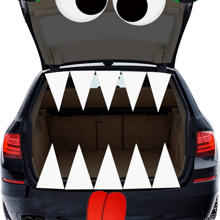 Monster Trunk Kit Eye-Catching Halloween Car & Garage Decor for wholesale by 4E's Novelty