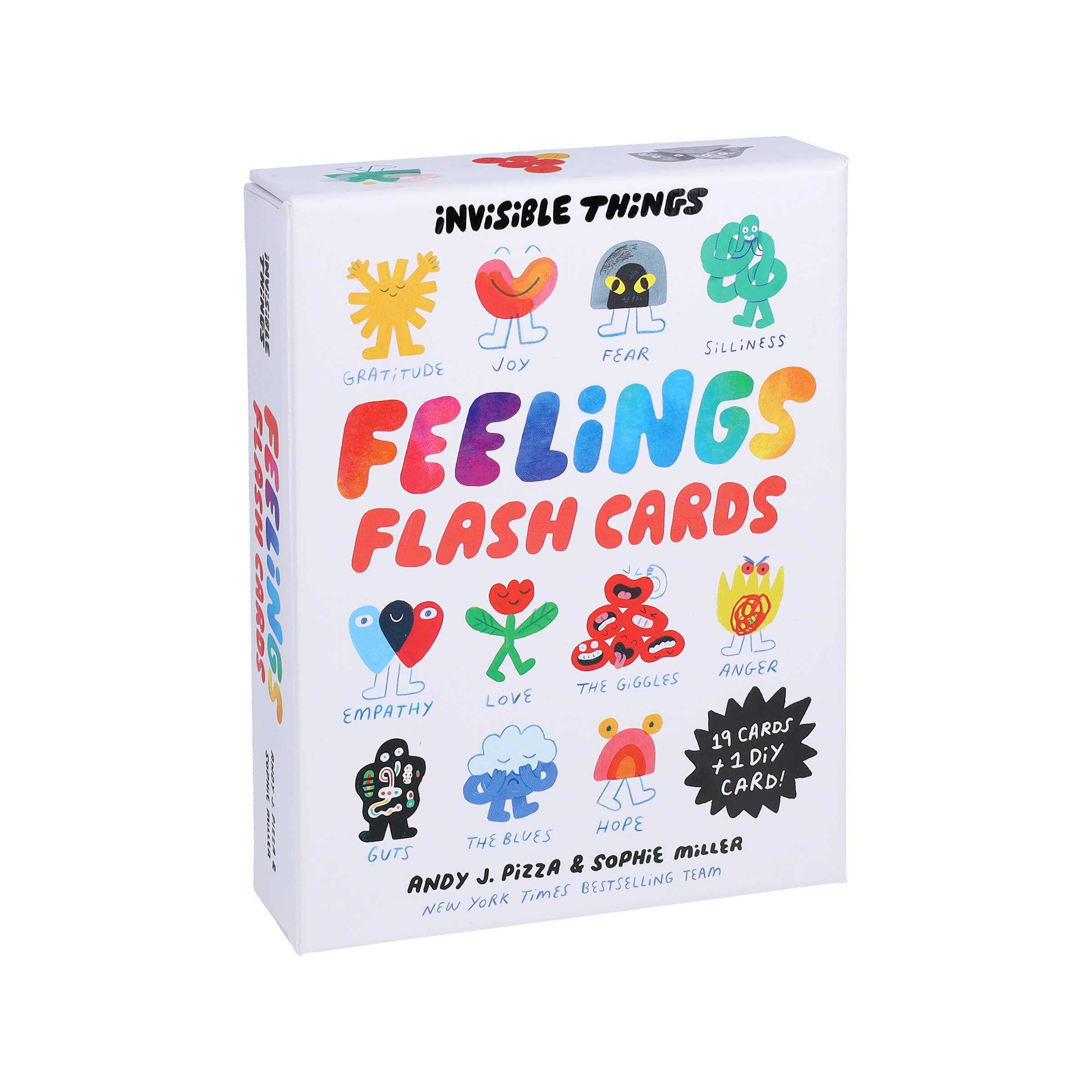 Chronicle Books - Wholesale Learning Cards - Kids & Baby - Invisible Things Feelings Flash Cards1