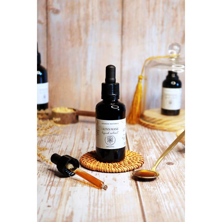 Ayamani Naturals - Vendita all'ingrosso Tinture - Estratto liquido Lion's Mane 15:1 senza alcool | BIOLOGICO4