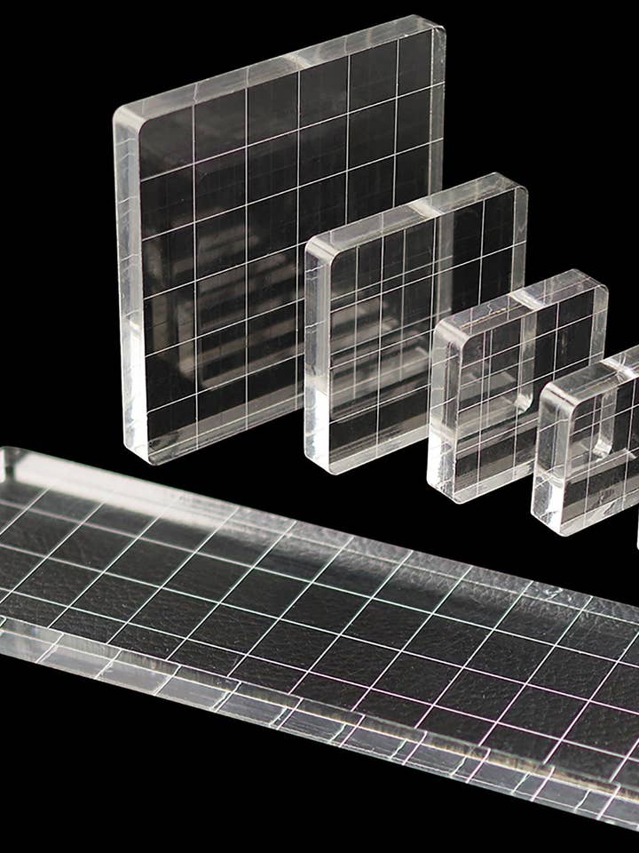 Studio Series Acrylic Stamp Blocks (Set of 6) for wholesale by Peter Pauper Press