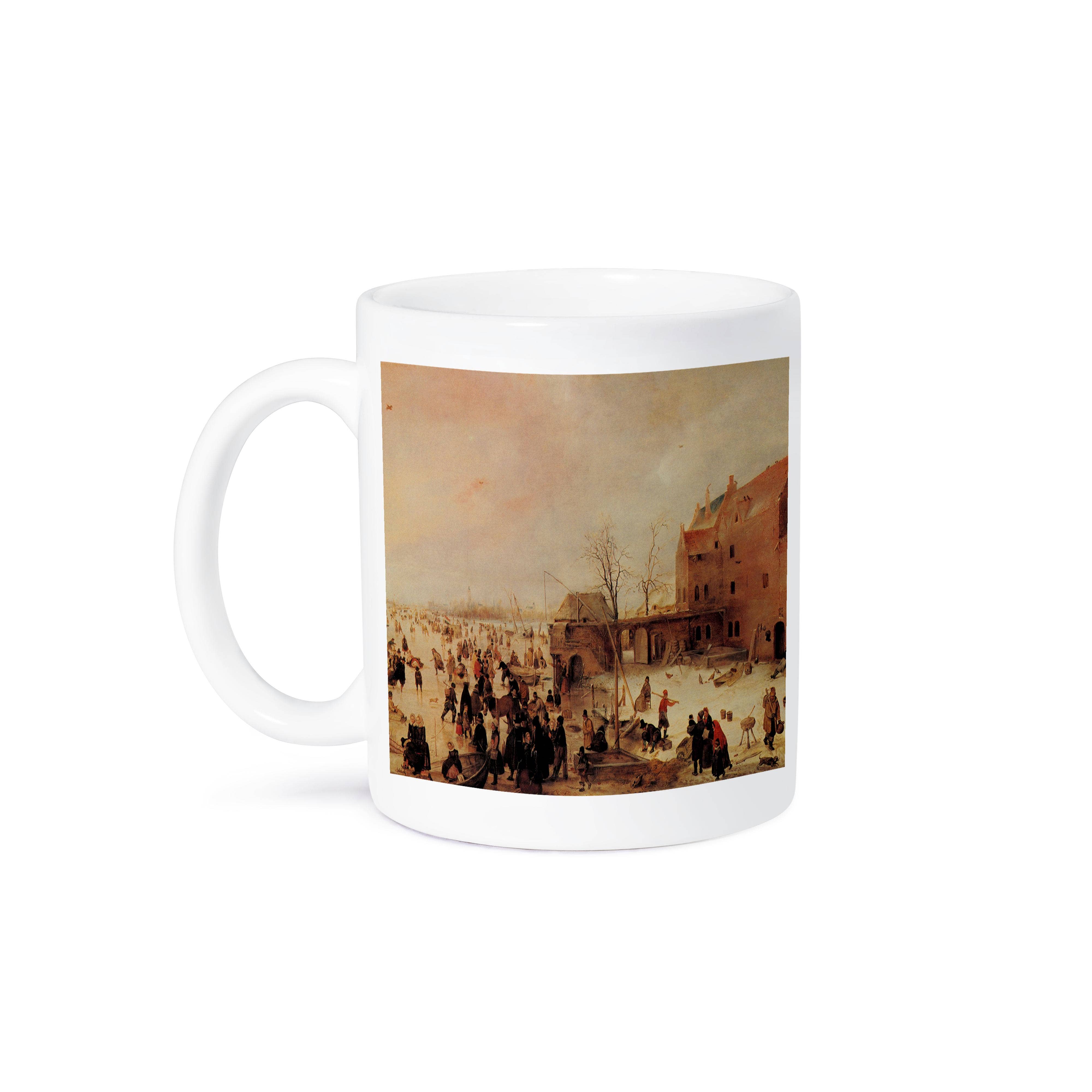 3dRose - Wholesale Coffee Mug - 3dRose, A Scene on the Ice Near Town, ca 1615 by Hendrick Avercamp, Mug8