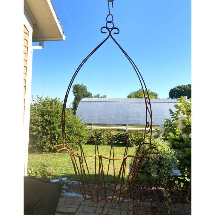 Garden Iron And More - Wholesale Hanging Planter - Scalloped Hanging Baskets Set of 3