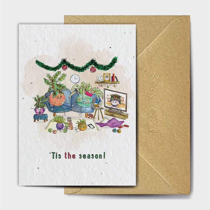 Wake Up, Queenie'S On! for wholesale by The Seed Card Company