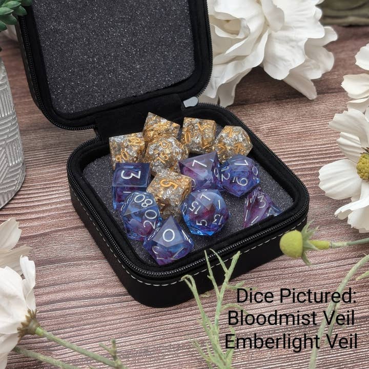 EBONWOOD - Wholesale Dice - Dragons Bond Dice Horder | DND Dice Storage | D&D Dice Storage | Leather Dice Box | Travel Case for Dice Set | Dungeons And Dragons1