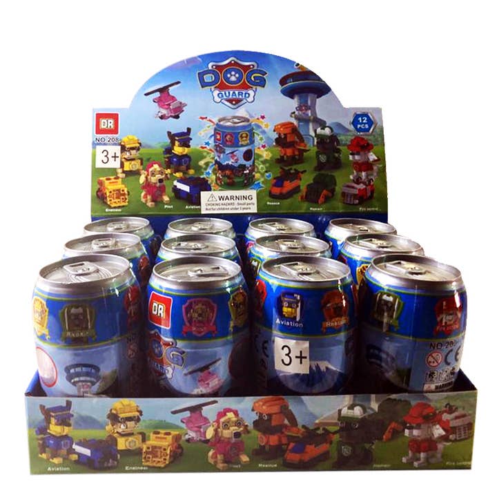 Pantalla de mostrador Dog Guard Blocks de 12 CT para venta al por mayor de K & S WHOLESALE INC