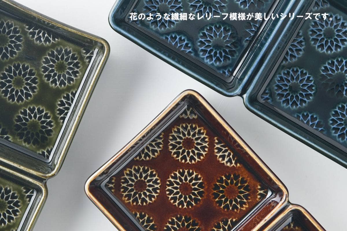 Yamani - Wholesale Bowl - Asumi 8cm Flower-Shaped Small Bowl - Navy8