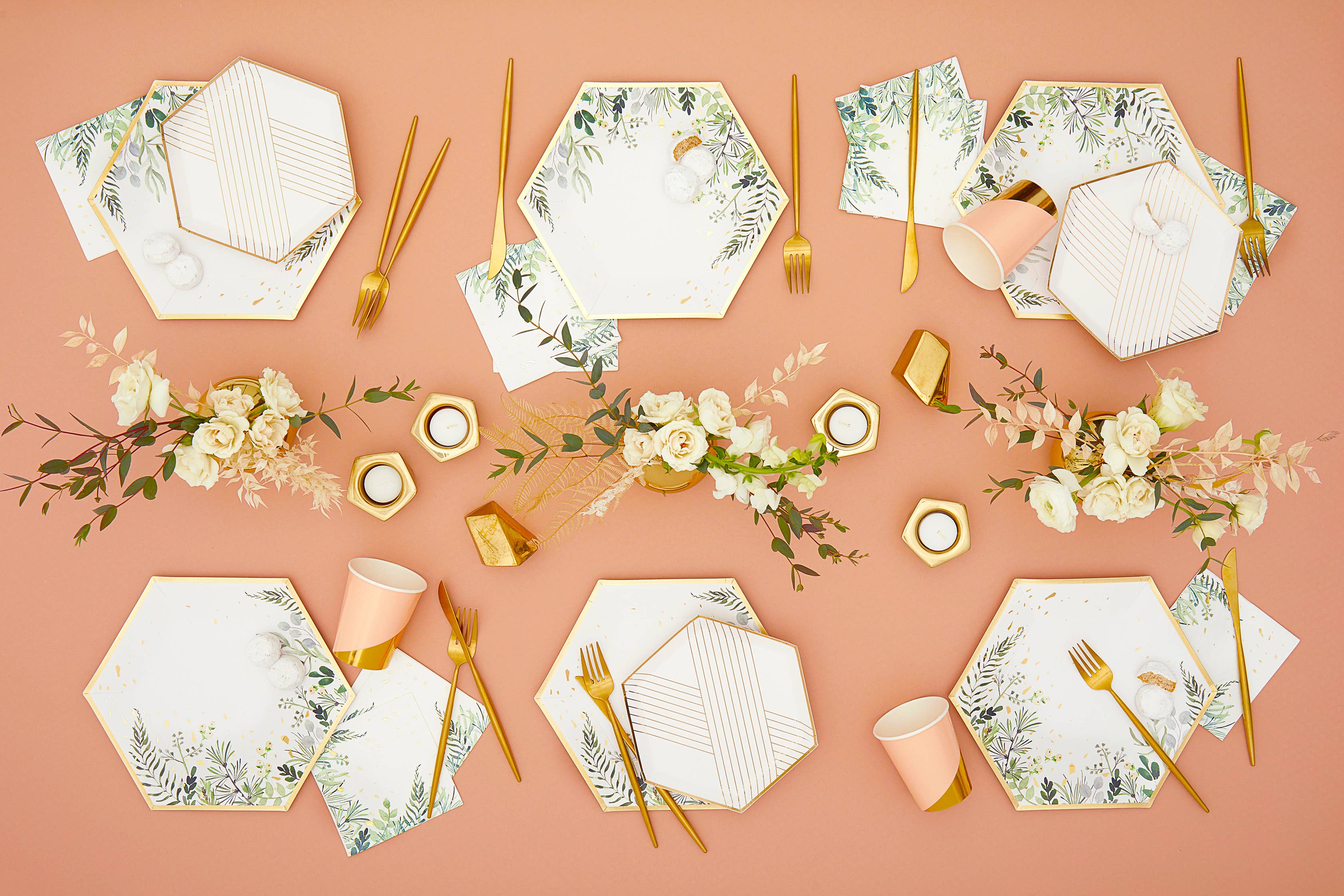 Harlow & Grey - Wholesale Disposable Plate - Secret Garden Party Plates - Premium Large Paper Plates2